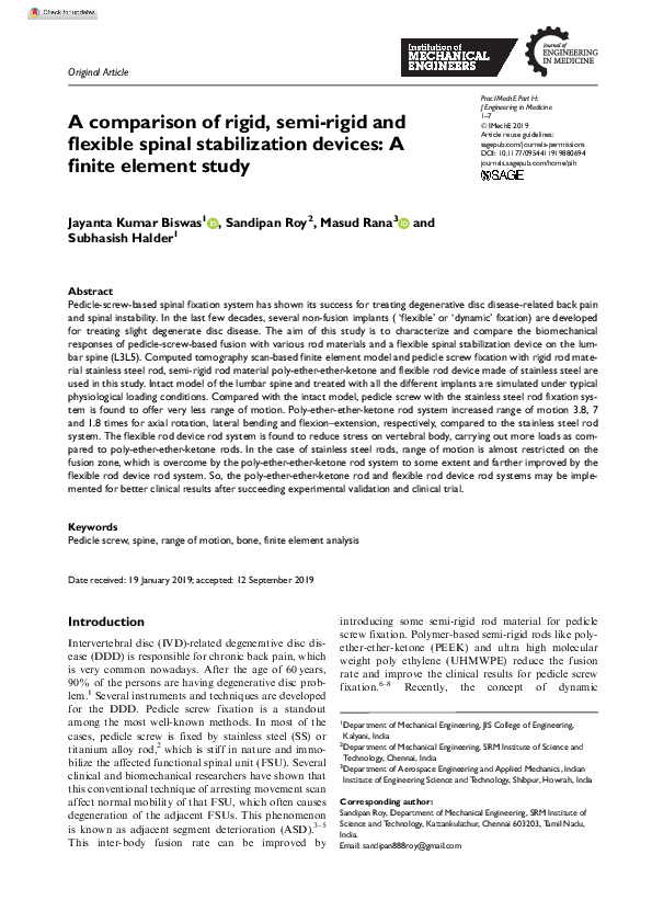 (PDF) A comparison of rigid, semi-rigid and flexible spinal ...