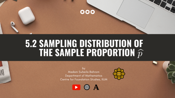 (PDF) Sampling Distribution of the Sample Proportion