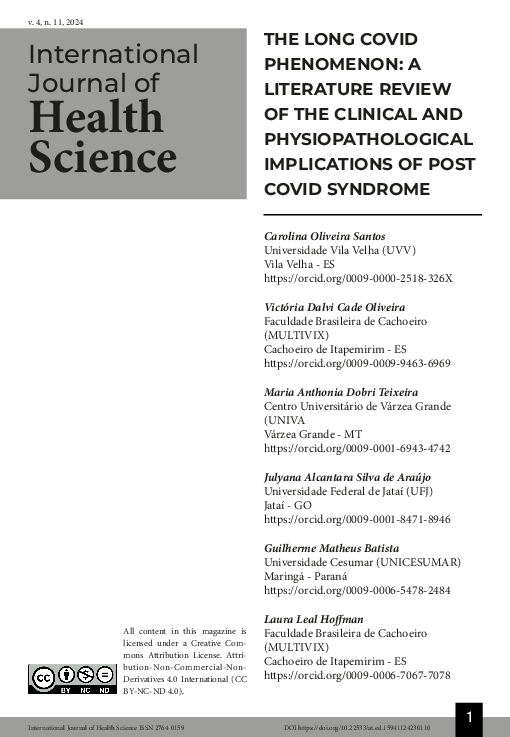 (PDF) THE LONG COVID PHENOMENON: A LITERATURE REVIEW OF THE CLINICAL ...