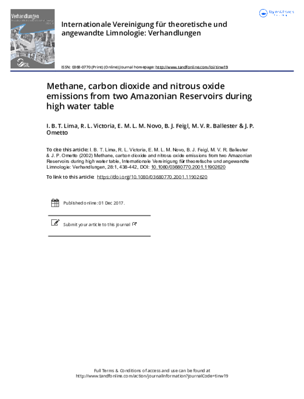 (PDF) Methane, Carbon Dioxide, and Nitrous Oxide Emissions from Septic ...
