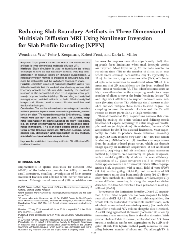 (PDF) Reducing slab boundary artifacts in three-dimensional multislab ...