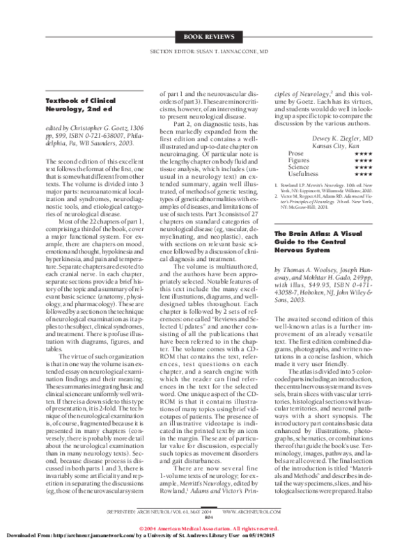 (PDF) Neuropsychiatry and Behavioral Neuroscience