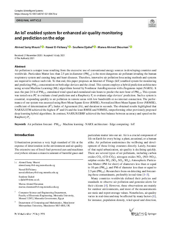 (PDF) An IoT enabled system for enhanced air quality monitoring and ...