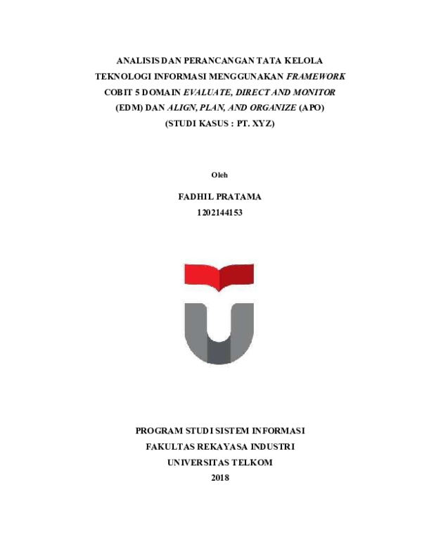 (PDF) Analisis Dan Perancangan Tata Kelola Teknologi Informasi ...