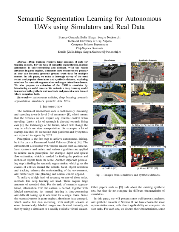 (PDF) Semantic Segmentation Learning for Autonomous UAVs using ...