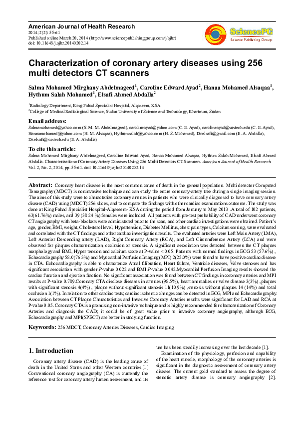 (PDF) multi detectors CT scanners
