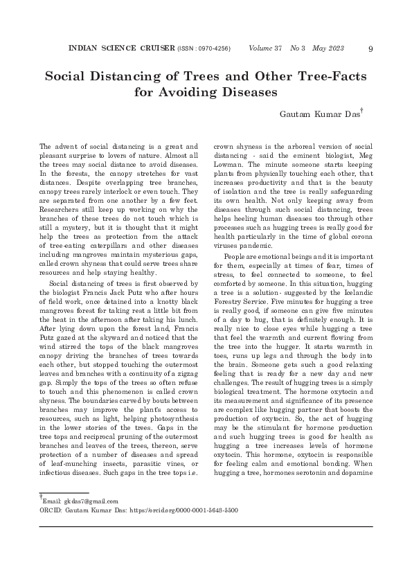 (PDF) Social Distancing of Trees and Other Tree Facts for Avoiding ...