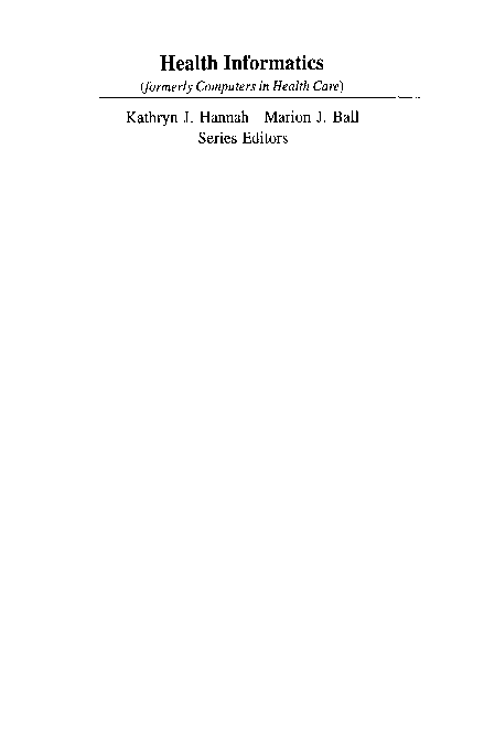 (PDF) Public Health Informatics and Information Systems