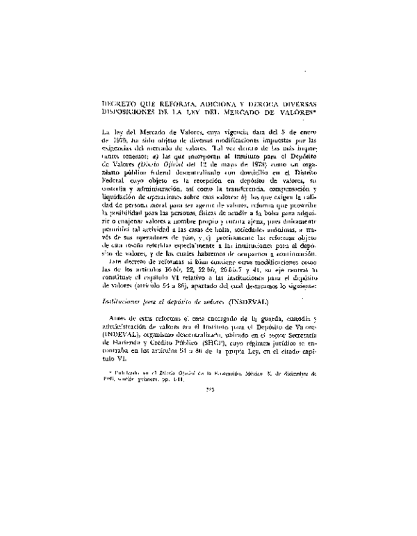 (PDF) Decreto que reforma, adiciona y deroga diversas disposiciones de ...