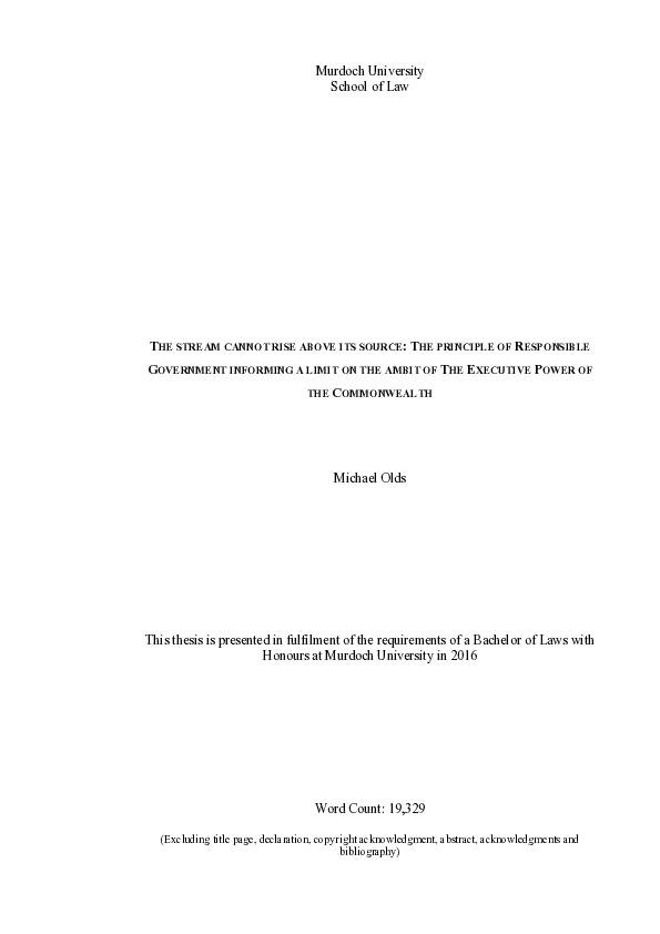 (PDF) The stream cannot rise above its source: The principle of ...