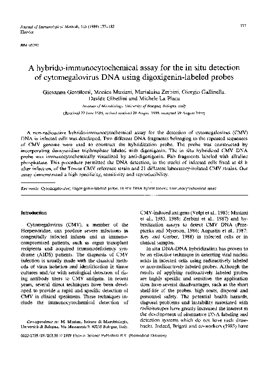 (PDF) A hybrido-immunocytochemical assay for the in situ detection of ...