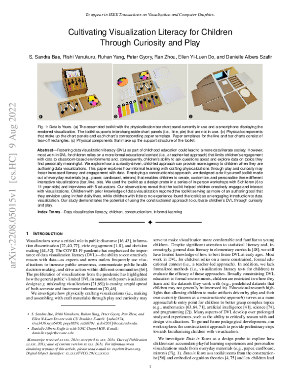 (PDF) Cultivating Visualization Literacy for Children Through Curiosity ...