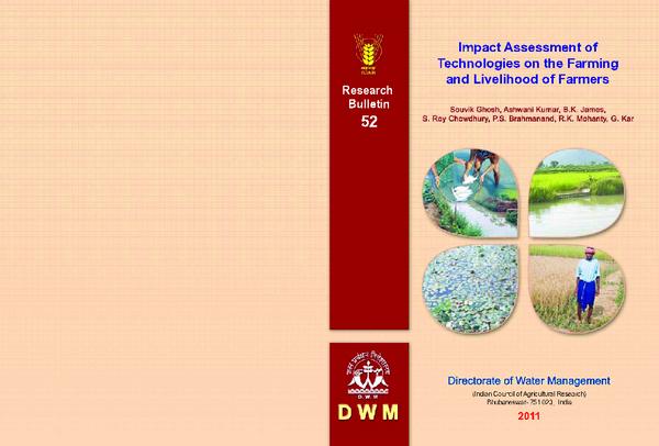 (PDF) Impact Assessment of Technologies on the Farming and Livelihood ...