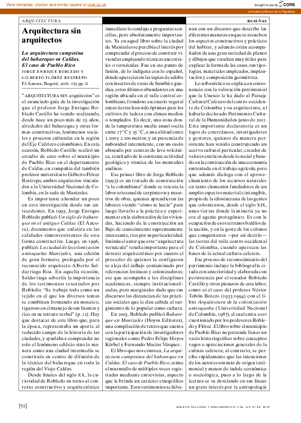 (PDF) Arquitectura sin arquitectos