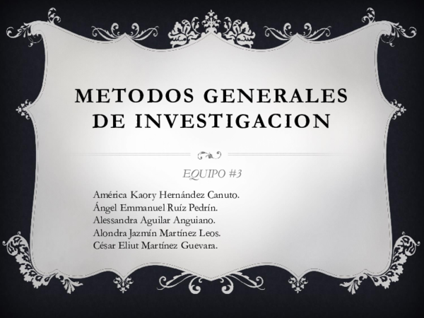 Metodos Generales De La Investigacion Cientifica Pdf