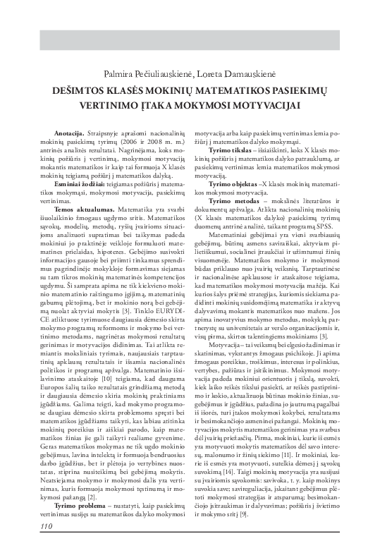 (PDF) Impact of the Assessment of Tenth-Formers’ Achievements in ...