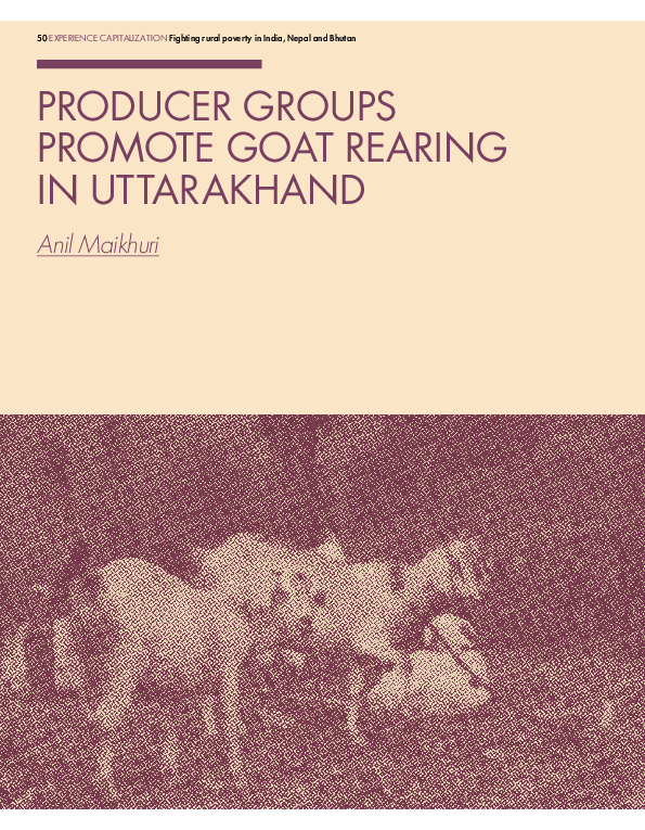 (PDF) Producer groups promote goat rearing in Uttarakhand