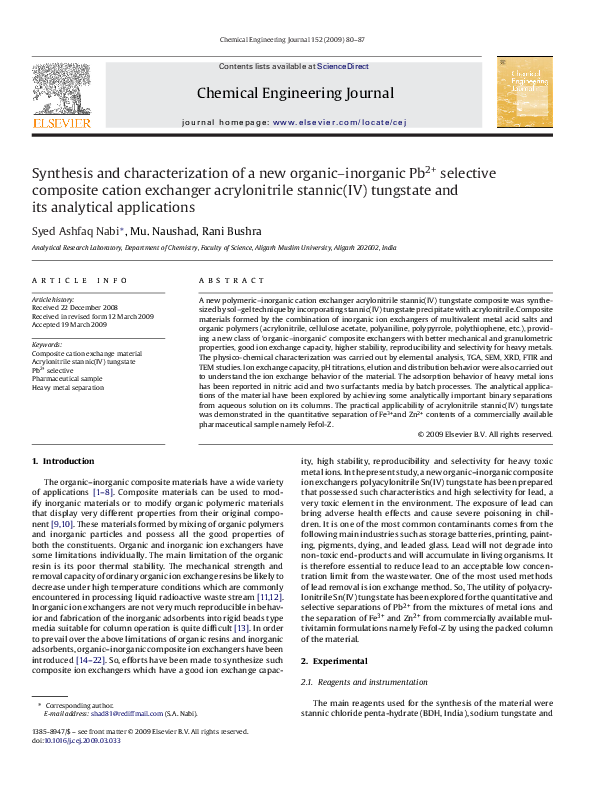 (PDF) Synthesis and characterization of a new organic semiconductor ...