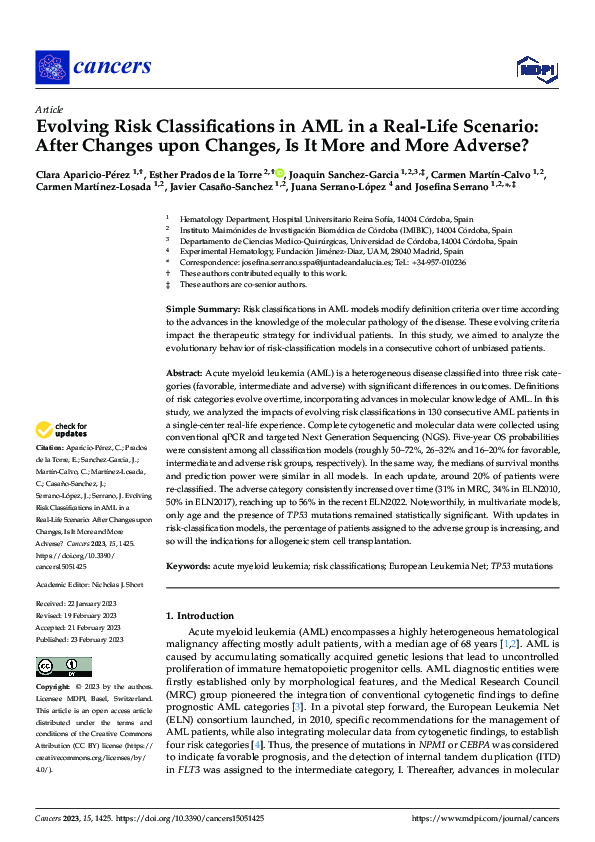 (PDF) Evolving Risk Classifications in AML in a Real-Life Scenario ...