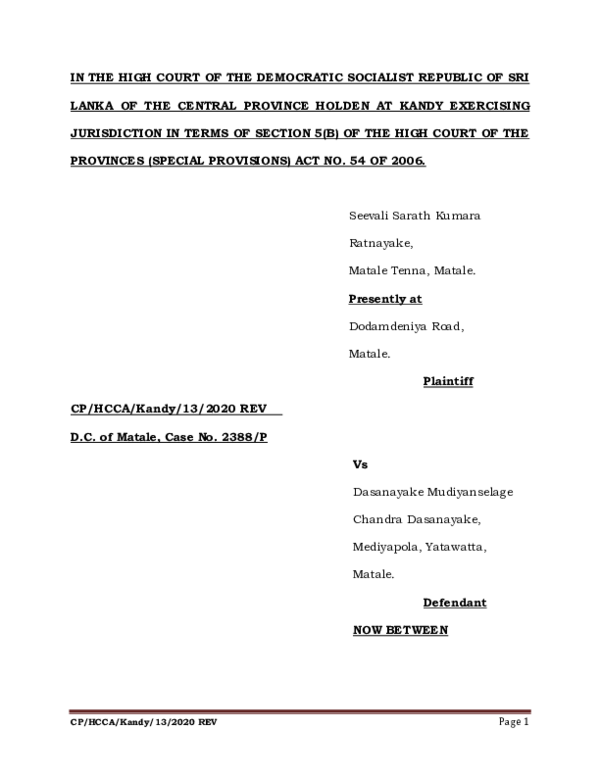 (PDF) Finality of interlocutory judgment-does revision or restitution ...