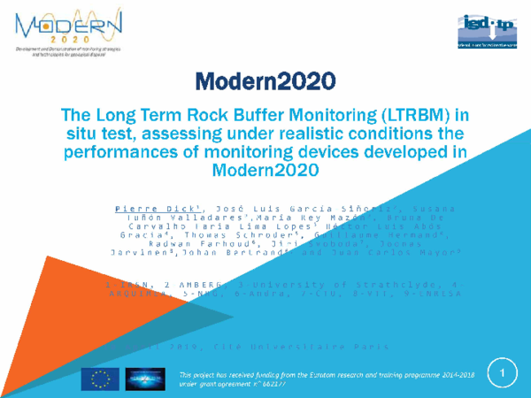 (PDF) The Long Term Rock Buffer Monitoring (LTRBM) in situ test ...