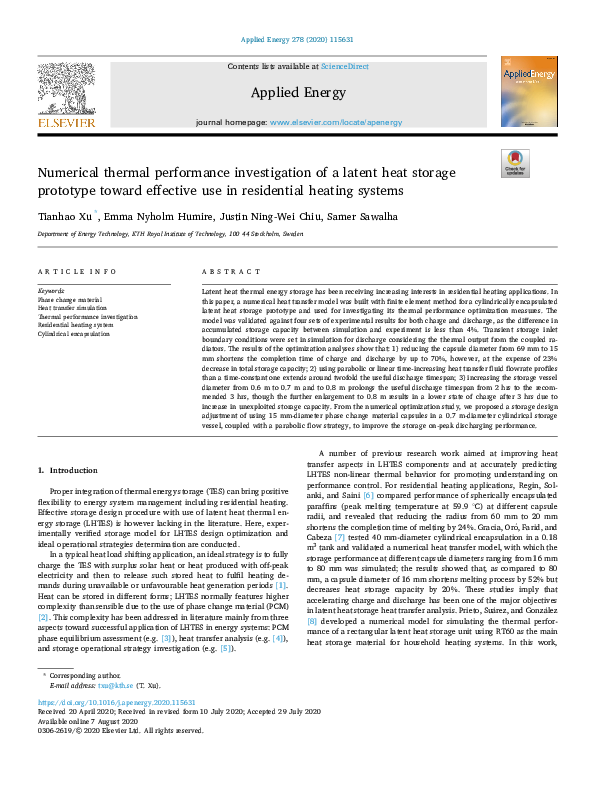(PDF) Numerical Thermal Performance Investigation of an Electric Motor ...