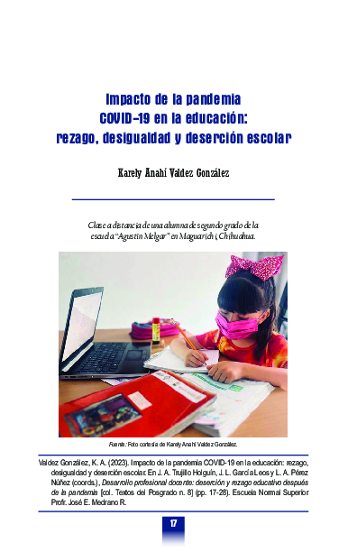 (PDF) Impacto de la pandemia COVID-19 en la educación: rezago ...