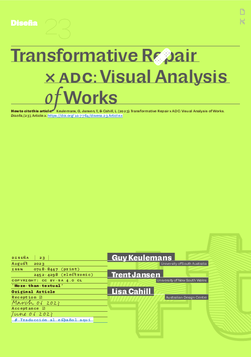 (PDF) Transformative Repair x ADC: Visual Analysis of Works