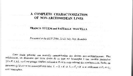 (PDF) A Complete Characterization of NON.ARCHIMEDEAN Lines