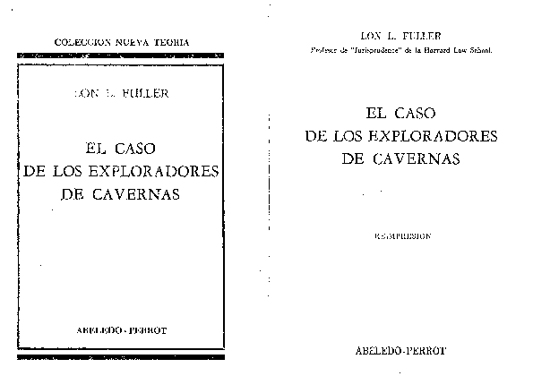 (PDF) Fuller, Lon L., El caso de los exploradores de cavernas, 1961 (1)