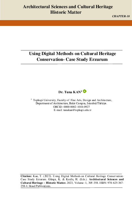 (PDF) Using Digital Methods on Cultural Heritage Conservation- Case ...