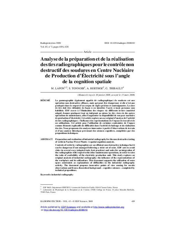 (PDF) Analyse de la préparation et de la réalisation des tirs ...