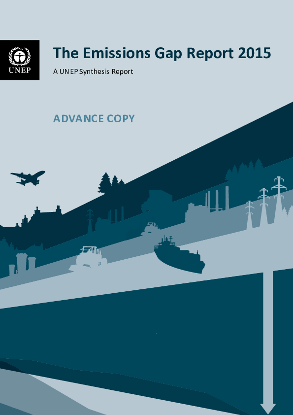 (PDF) The emissions gap in 2025 and 2030