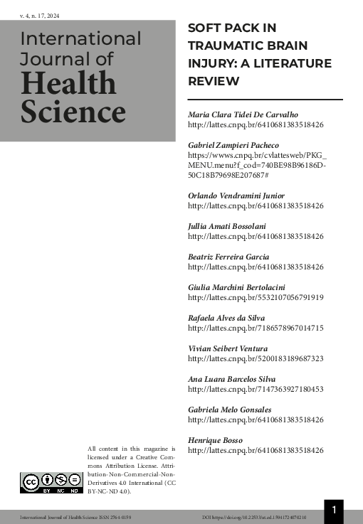 (PDF) SOFT PACK IN TRAUMATIC BRAIN INJURY: A LITERATURE REVIEW (Atena ...