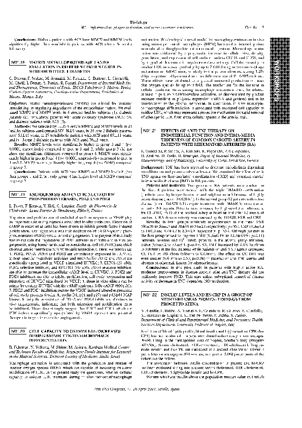 W01.21 Effects of anti-TNF therapy on endothelial function and intima-media thickness of common carotid artery in patients with rheumatoid arthritis (RA)