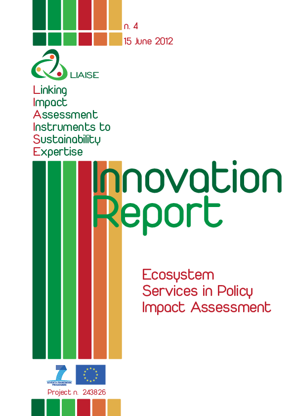 (PDF) Ecosystem Services in Policy Impact Assessment