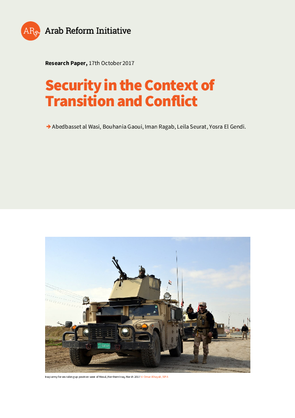 (PDF) Security in the Context of Transition and Conflict