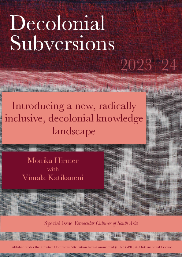 (PDF) Introducing a new, radically inclusive, decolonial knowledge ...