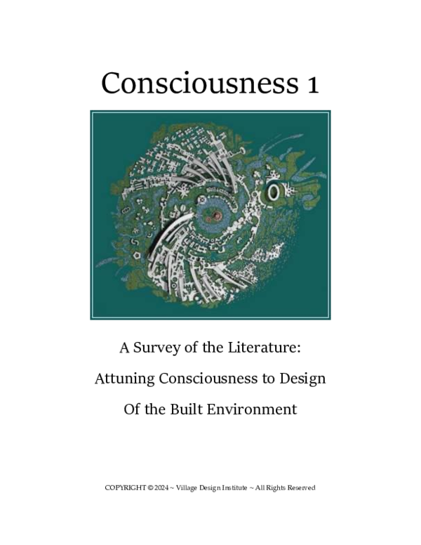 (PDF) Consciousness 1: A Survey of the Literature: Attuning ...