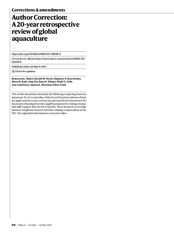 (PDF) Author Correction: A 20-year retrospective review of global ...