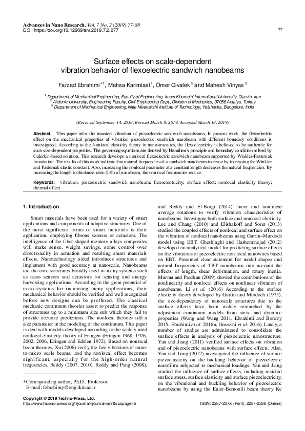 (PDF) Nonlocal and surface effects on the buckling behavior of ...