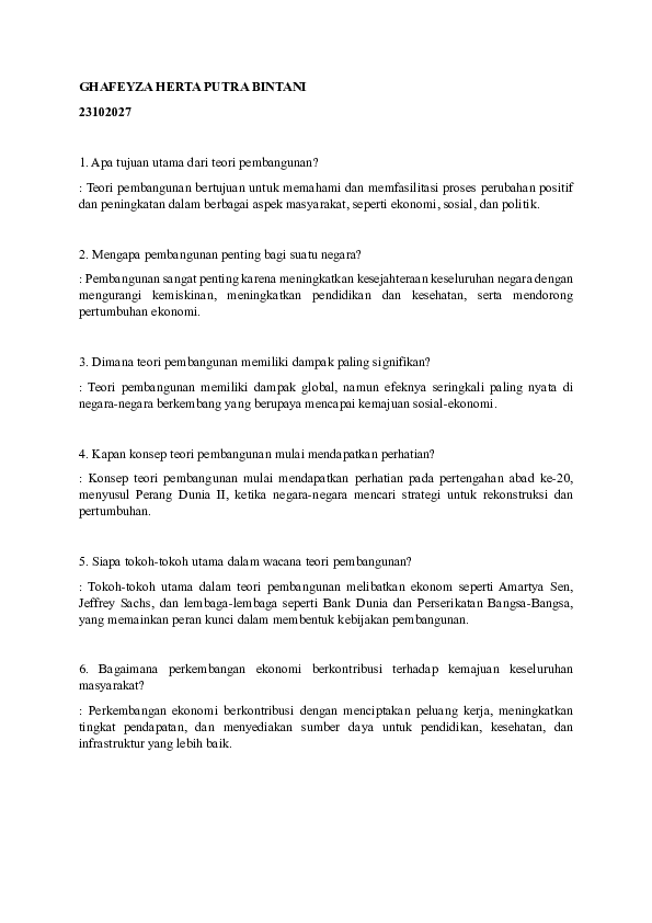 (PDF) GHAFEYZA HERTA PUTRA BINTANI Tugas Pertanyaan | Ghafeyza Herta ...