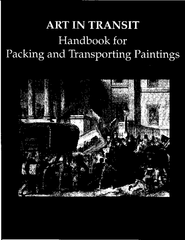 (PDF) Art in transit: handbook for packing and transporting paintings
