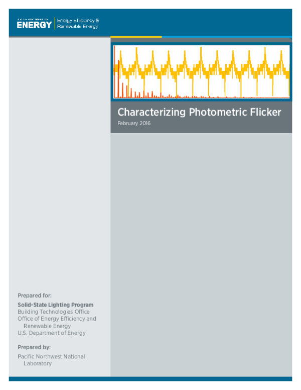 (PDF) Characterizing Photometric Flicker