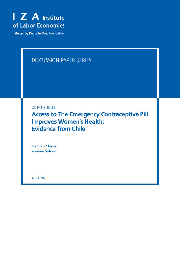 (PDF) Access to the Emergency Contraceptive Pill Improves Women's ...