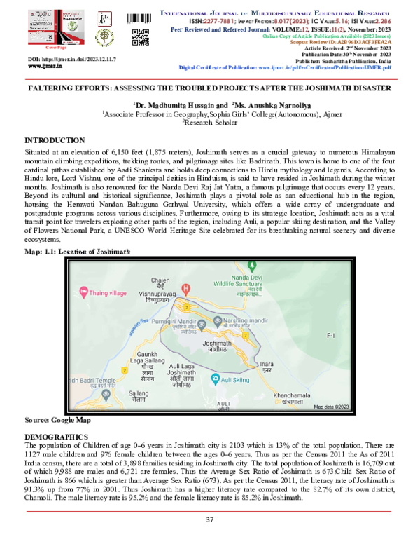 (PDF) FALTERING EFFORTS: ASSESSING THE TROUBLED PROJECTS AFTER THE ...