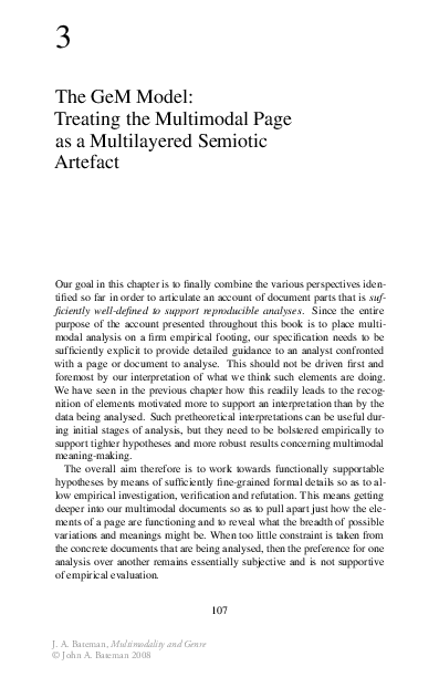 (PDF) The GeM Model: Treating the Multimodal Page as a Multilayered ...