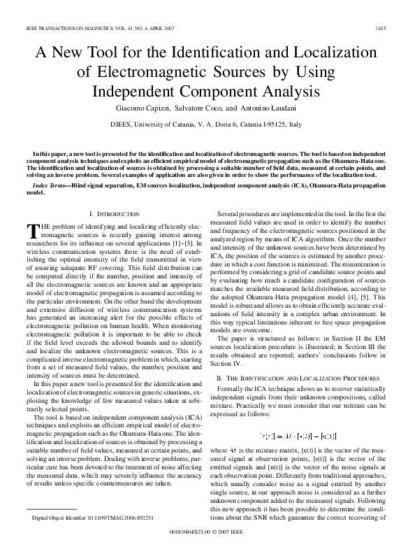 (PDF) A New Tool for the Identification and Localization of ...