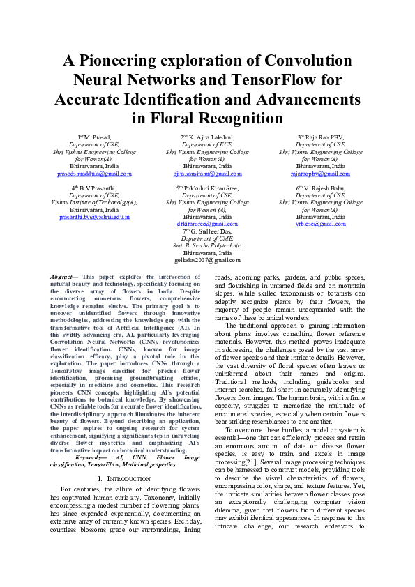 (PDF) A Pioneering exploration of Convolution Neural Networks and ...