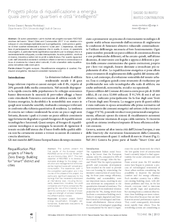 (PDF) Requalification Pilot projects of Nearly Zero Energy Building for ...